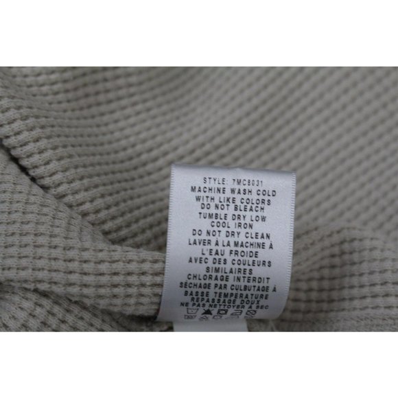 NEW Lucky Brand Graphic Crew Thermal Sweater LG - Picture 6 of 7